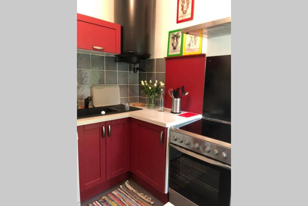 Appart rénové 2 chambres avec clim LʼIsle-sur-la-Sorgue Extérieur photo